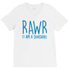 rawr (i'm a dinosaur) V-Neck Tee