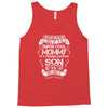 Super Cool Mommy Of A Freaking Awesome Son Tank Top