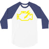 check engine light 3/4 Sleeve Shirt