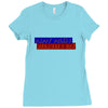 daddy drinks because i cry Ladies Fitted T-Shirt