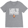 smell of christmas in the morning V-Neck Tee