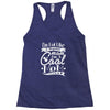 not like a regular mom i'm a cool mom Racerback Tank