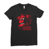 five nights at freddy's pizzeria game over Ladies Fitted T-Shirt