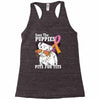 save the puppies Racerback Tank