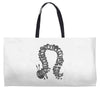 greedy caterpillar Weekender Totes