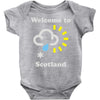scottish weather Baby Onesie
