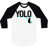 yolo cat 3/4 Sleeve Shirt