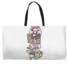 piggy pizza Weekender Totes