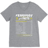 February Girl Facts Aquarius V-Neck Tee