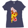 pizza slut Ladies Fitted T-Shirt