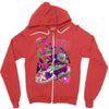 invader flakes Zipper Hoodie