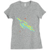 uss millennium enterprise Ladies Fitted T-Shirt