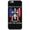 stand for the flag kneel for the cross iPhone 6/6s Case