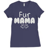 fur mama Ladies Fitted T-Shirt