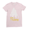 god of thunder Ladies Fitted T-Shirt