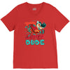 super dude V-Neck Tee