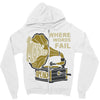 where words fail music speaks Zipper Hoodie