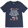 mama bear message V-Neck Tee