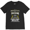 proud dad freaking V-Neck Tee