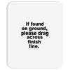 if found on ground please Mousepad