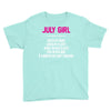 July Girl Hated By Many Youth Tee
