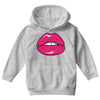 lips shiny Youth Hoodie
