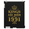 kings are born in 1991 iPad 3 and 4 Case
