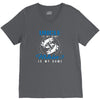Uncle is my Name Fishing Is My Game V-Neck Tee