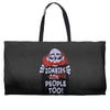 zombie are people too Weekender Totes