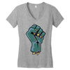 zombie punch Women's V-Neck T-Shirt