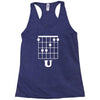 guitar shirts f chord Racerback Tank