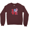 star spangled hammered Crewneck Sweatshirt