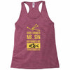 deformed jesus Racerback Tank