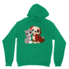 nice cat and dog Hoodie