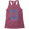 Never Underestimate the Strength of a Thyroid Cancer Warrior Racerback Tank