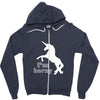 i'm horny Zipper Hoodie