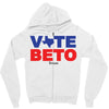 vote beto texas Zipper Hoodie