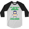 pixel art daddy 3/4 Sleeve Shirt