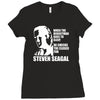 steven seagal boogeyman Ladies Fitted T-Shirt