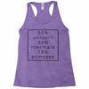 50 % unicorn Racerback Tank