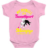 my pitbull is a sweetheart Baby Onesie
