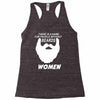 people without beard Racerback Tank