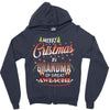 Merry Christmas To Grandma Of Great Awesome Zipper Hoodie
