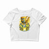 follow the friar   design two Crop Top