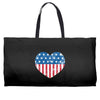 usa flag Weekender Totes