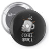 coffee addict Pin-back button
