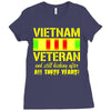 vietnam veteran Ladies Fitted T-Shirt