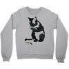 radioactive cat Crewneck Sweatshirt