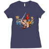 masters of the grimverse Ladies Fitted T-Shirt