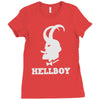 hellboy Ladies Fitted T-Shirt